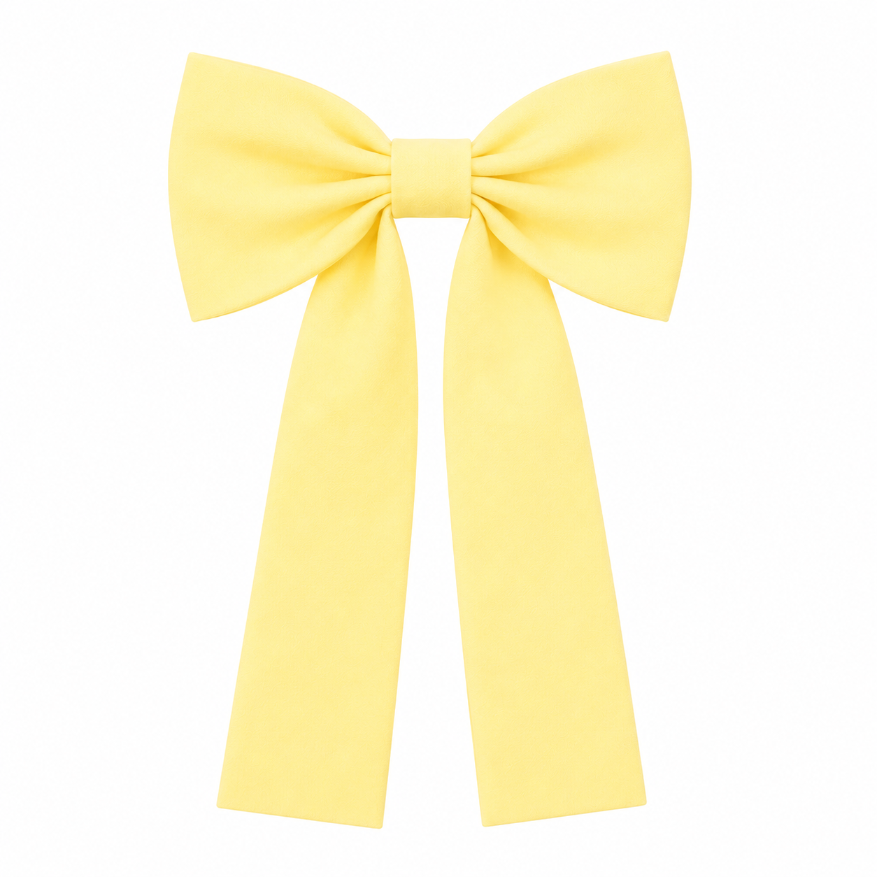 Yellow Hair bow clip Scoopstyle
