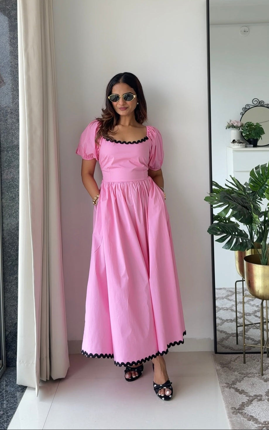 Blush Flare Dress Scoopstyle Blush Flare Dress Scoopstyle