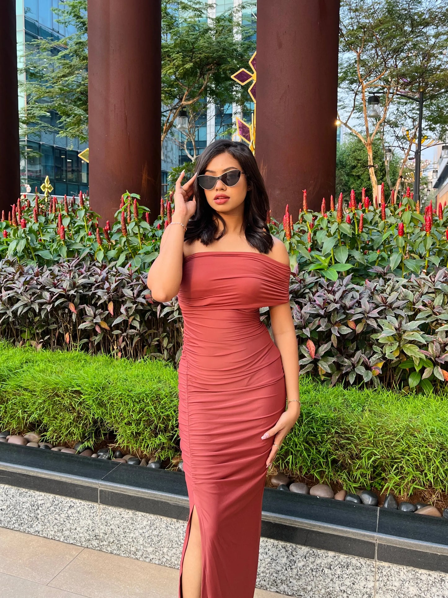 Rose Elegance Pink Dress My Store