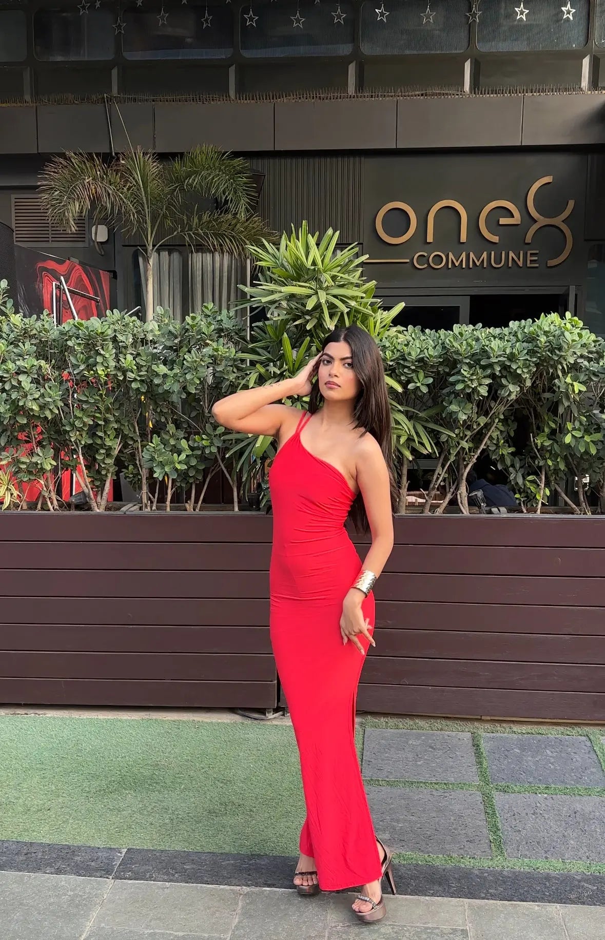 Ruby Scarlet Bodycon Dress. - Scoopstyle