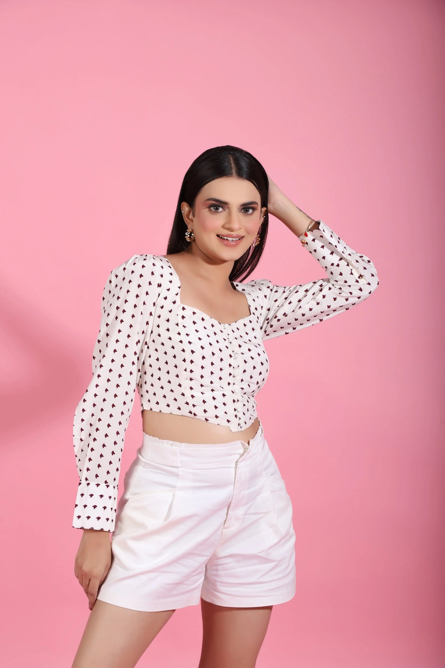 White Mist Crop Top Scoopstyle