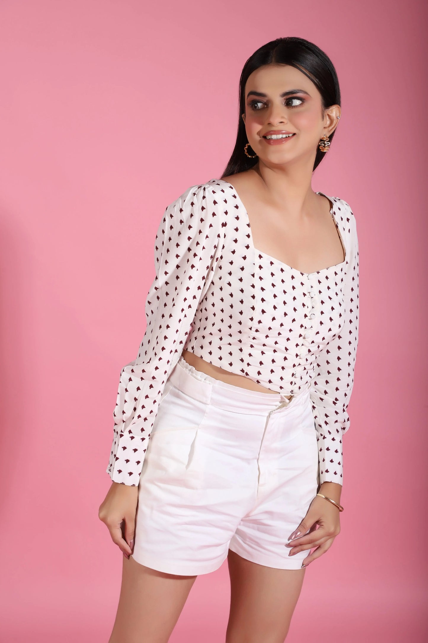 White Mist Crop Top Scoopstyle