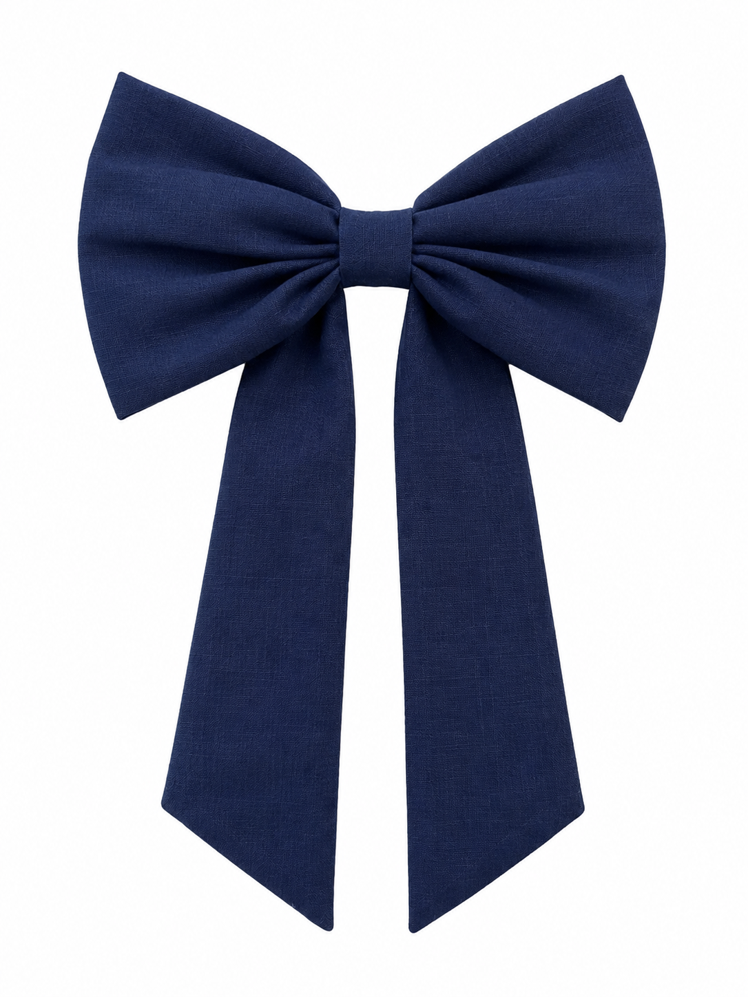 Indigo Hair bow clip
