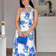 Blue Lily dress