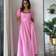 Blush Flare Dress