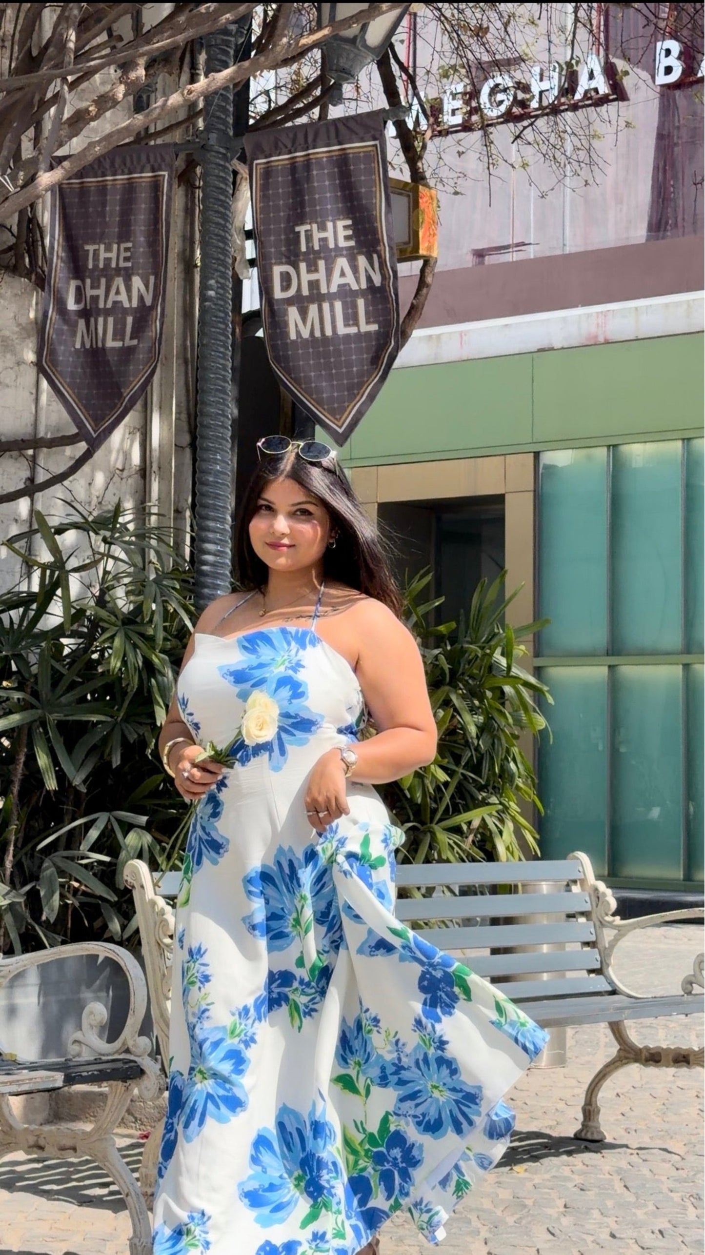 Blue Lily dress Scoopstyle