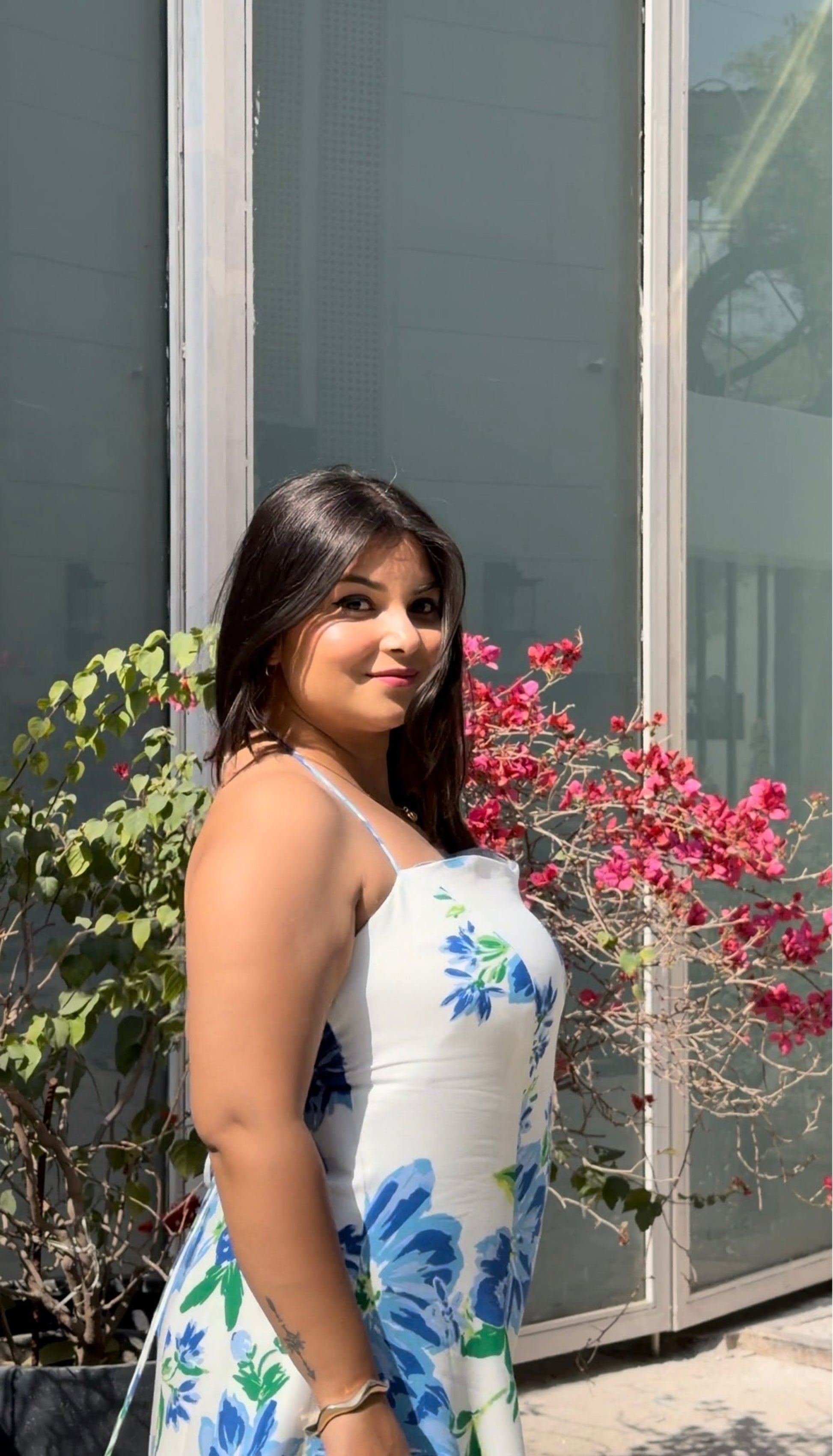 Blue Lily dress Scoopstyle