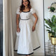 Ziva White Dress