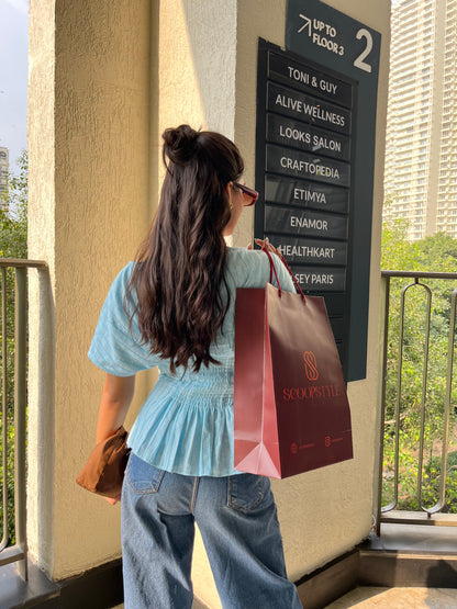 Breeze Blue Top