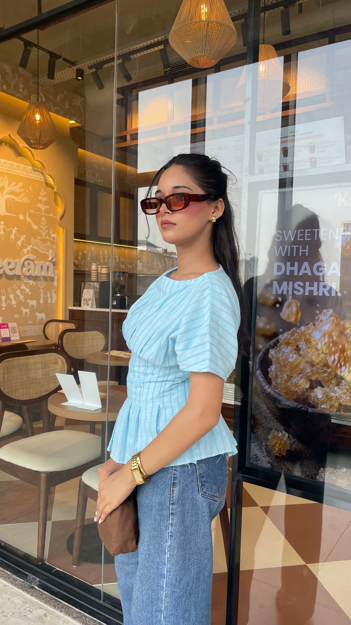 Breeze Blue Top