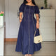 Indigo Glow Dress