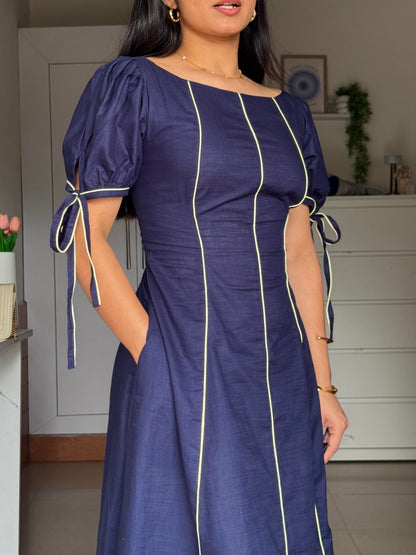 Indigo Glow Dress