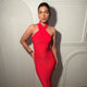 Cherry Blaze Backless Bodycon Dress