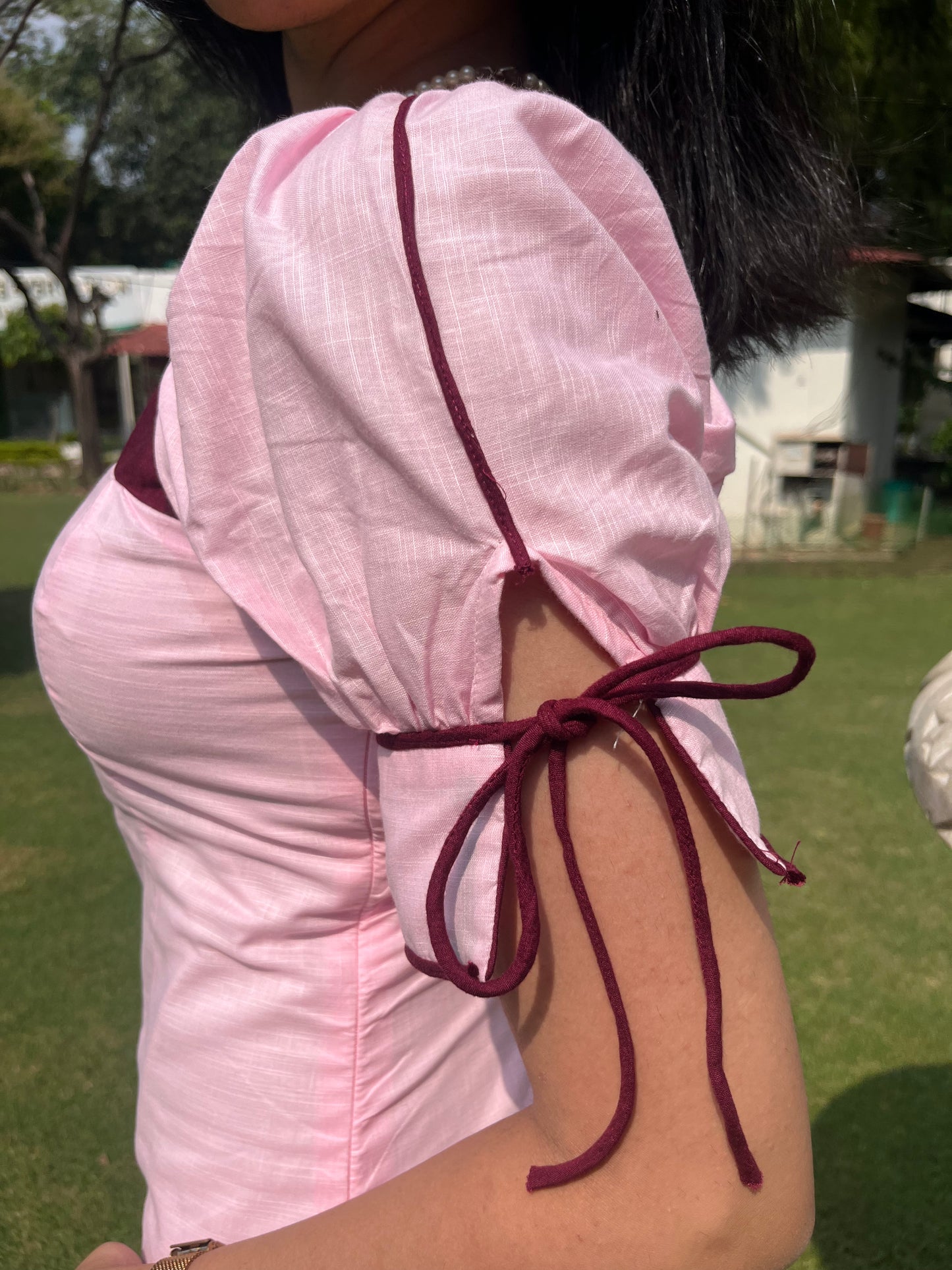Pink Berry Dress – Pink Midi Dress for Women