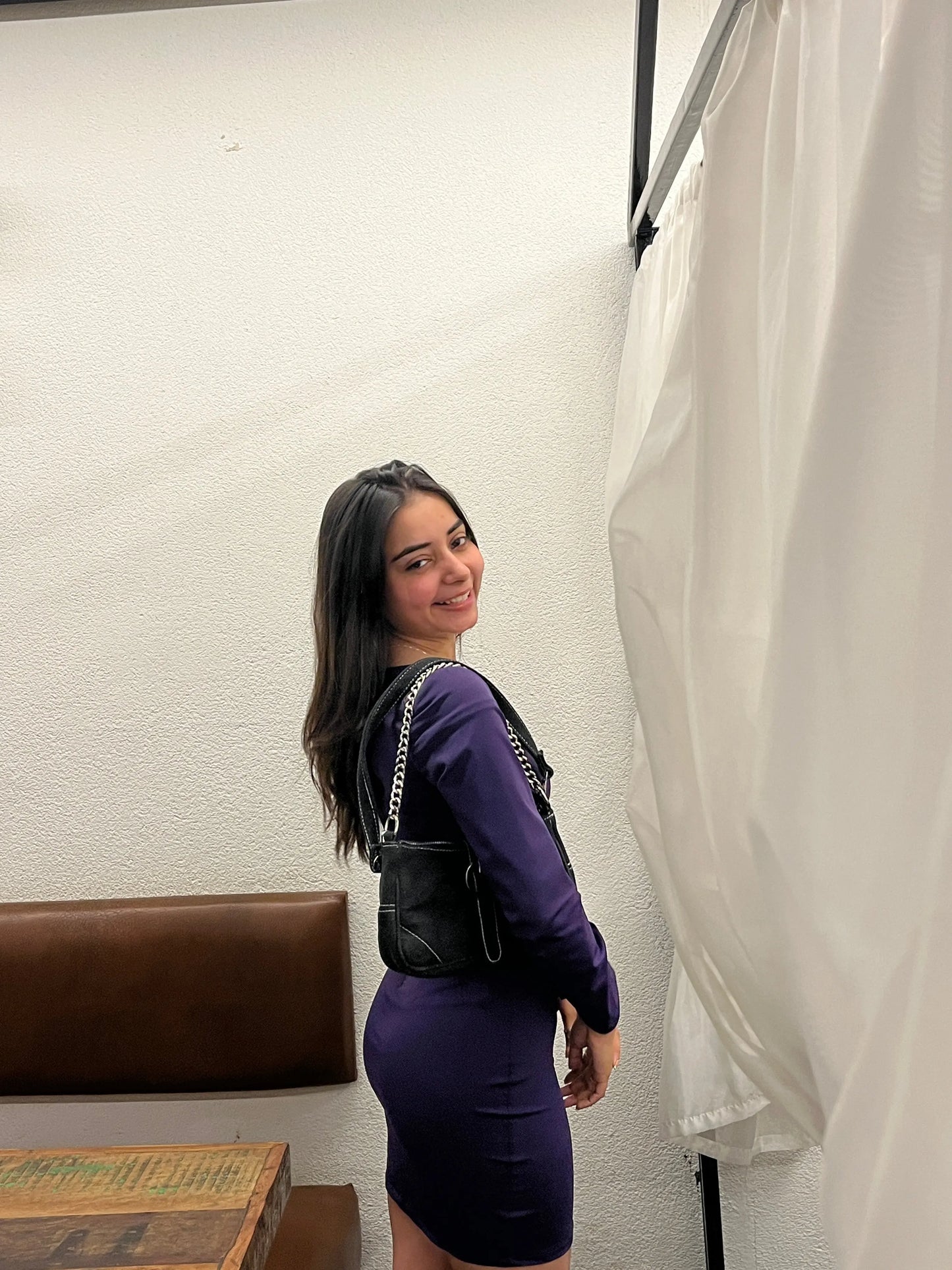 Purple Prestige Mini Dress - Scoopstyle