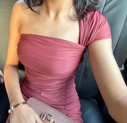 Rose Elegance Pink Dress - Scoopstyle